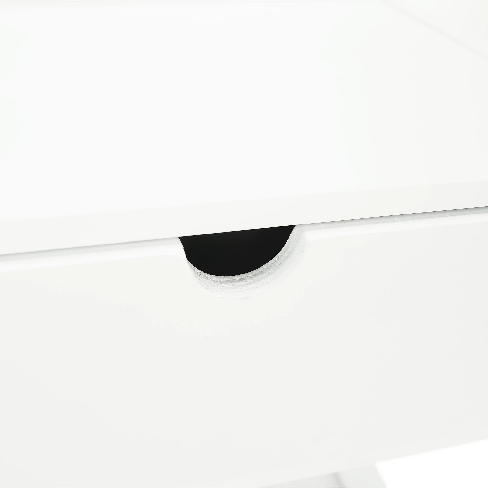 Pantofar KATLEY, alb, lemn, 70x25x117 cm