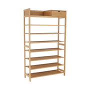 Pantofar KATLEY, bambus natural, lemn, 70x25x117 cm