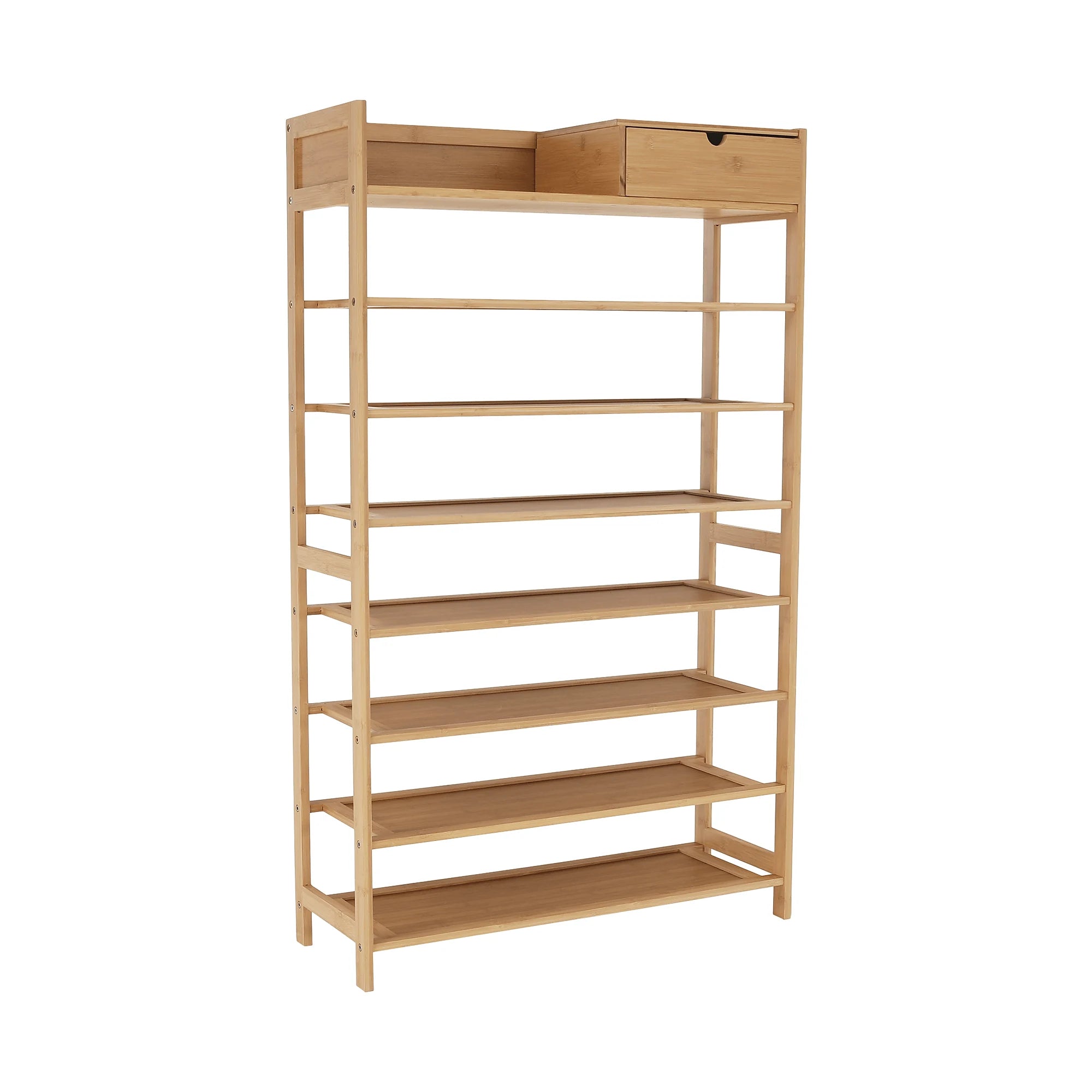 Pantofar KATLEY, bambus natural, lemn, 70x25x117 cm