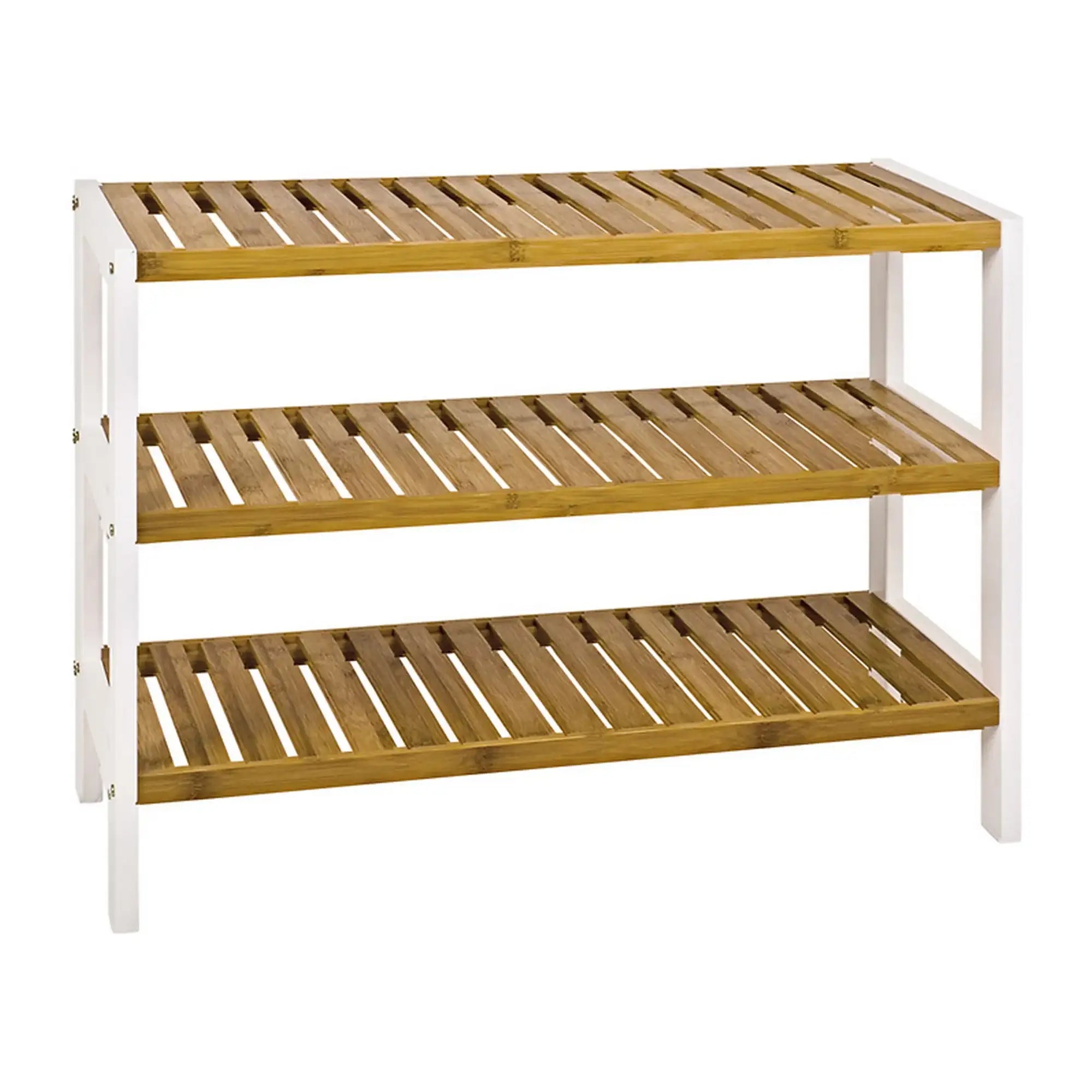 Pantofar LENA, stejar/alb, 70x26x54 cm