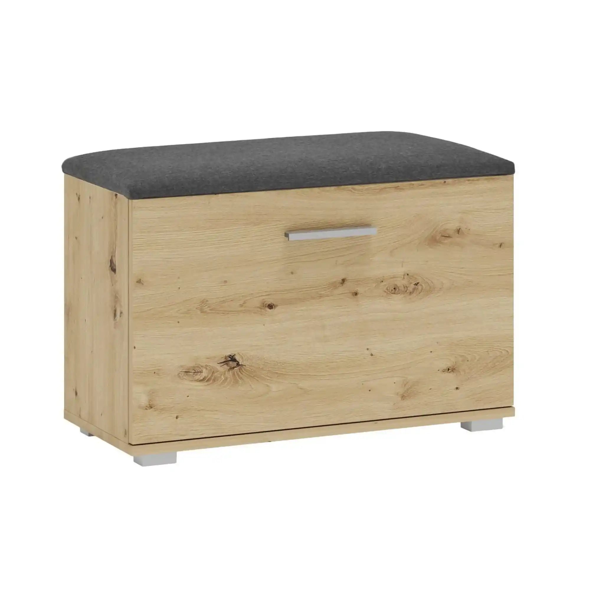 Pantofar LIMA ST2, gri/stejar artisan, PAL laminat, 70x32x45 cm