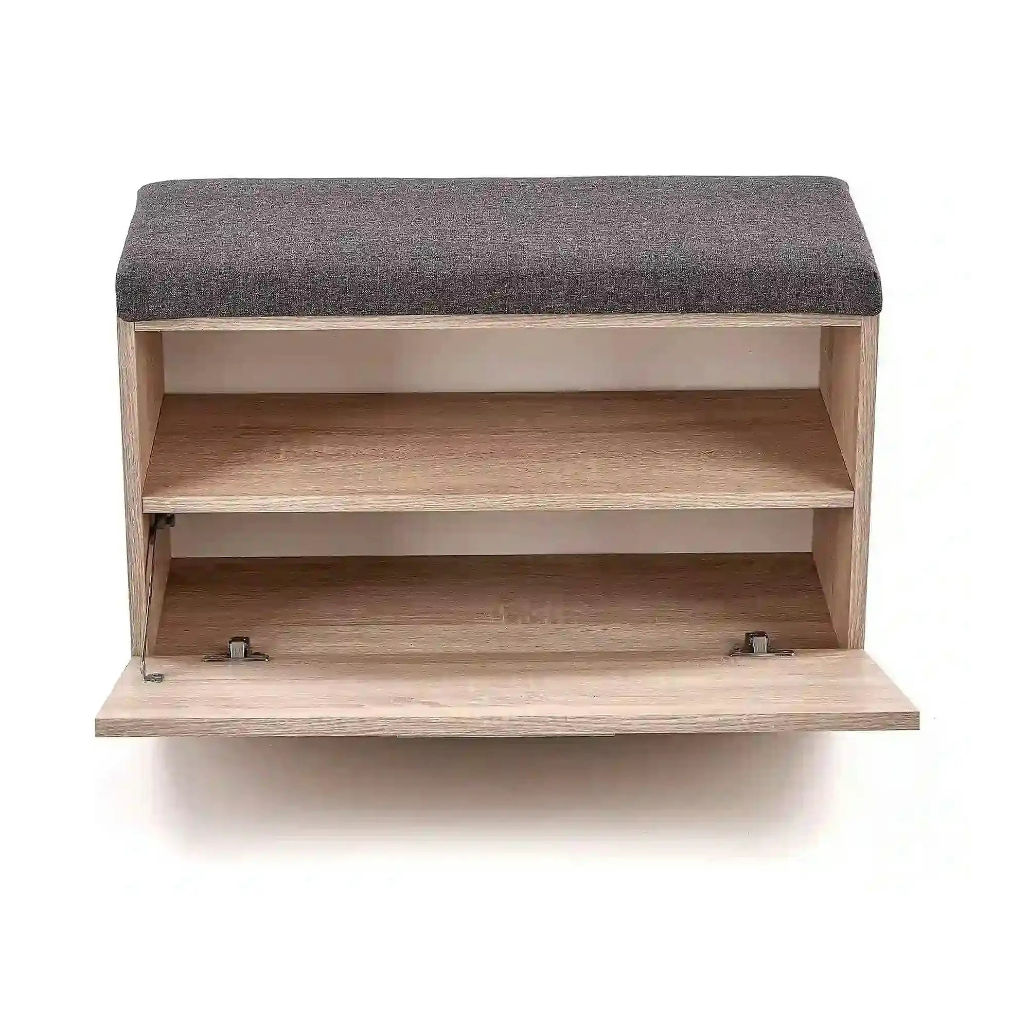 Pantofar LIMA ST2, gri/stejar sonoma, PAL laminat, 70x32x45 cm