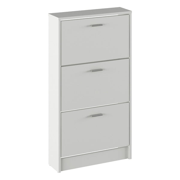 Pantofar MOBI 13, alb, DTD laminat/PAL, 58x18x107 cm
