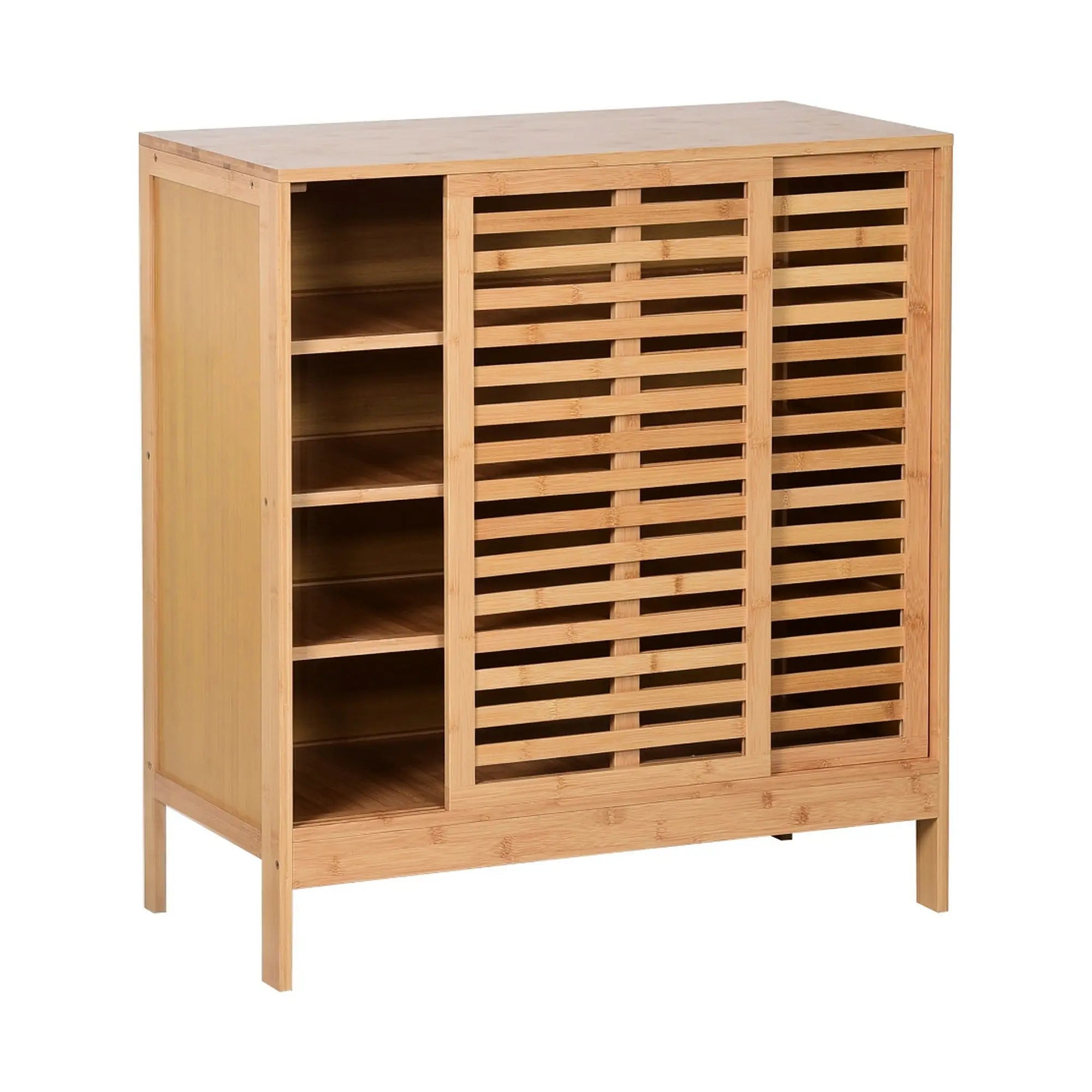 Pantofar NALDO, bambus, 80x40x88 cm