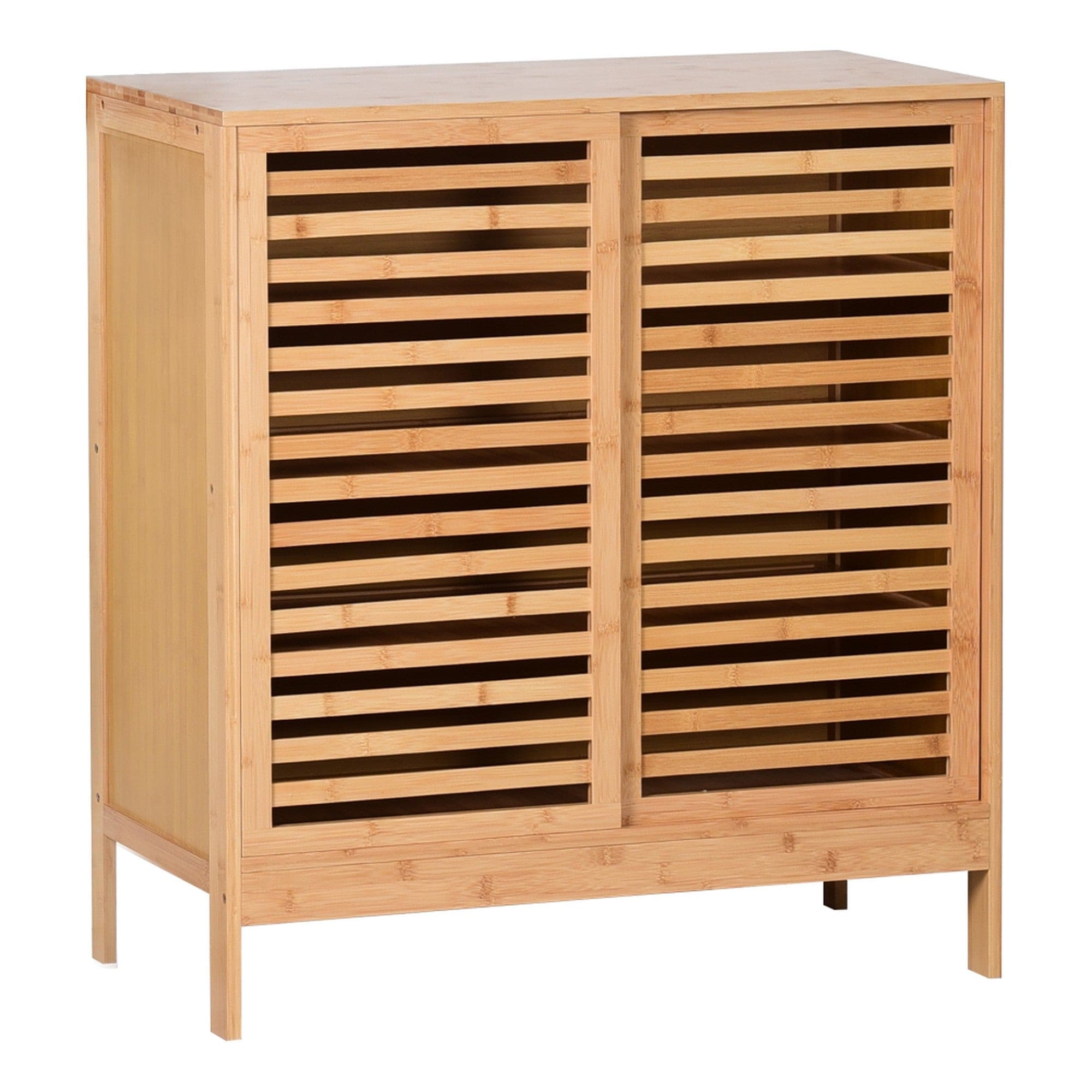 Pantofar NALDO, bambus, 80x40x88 cm