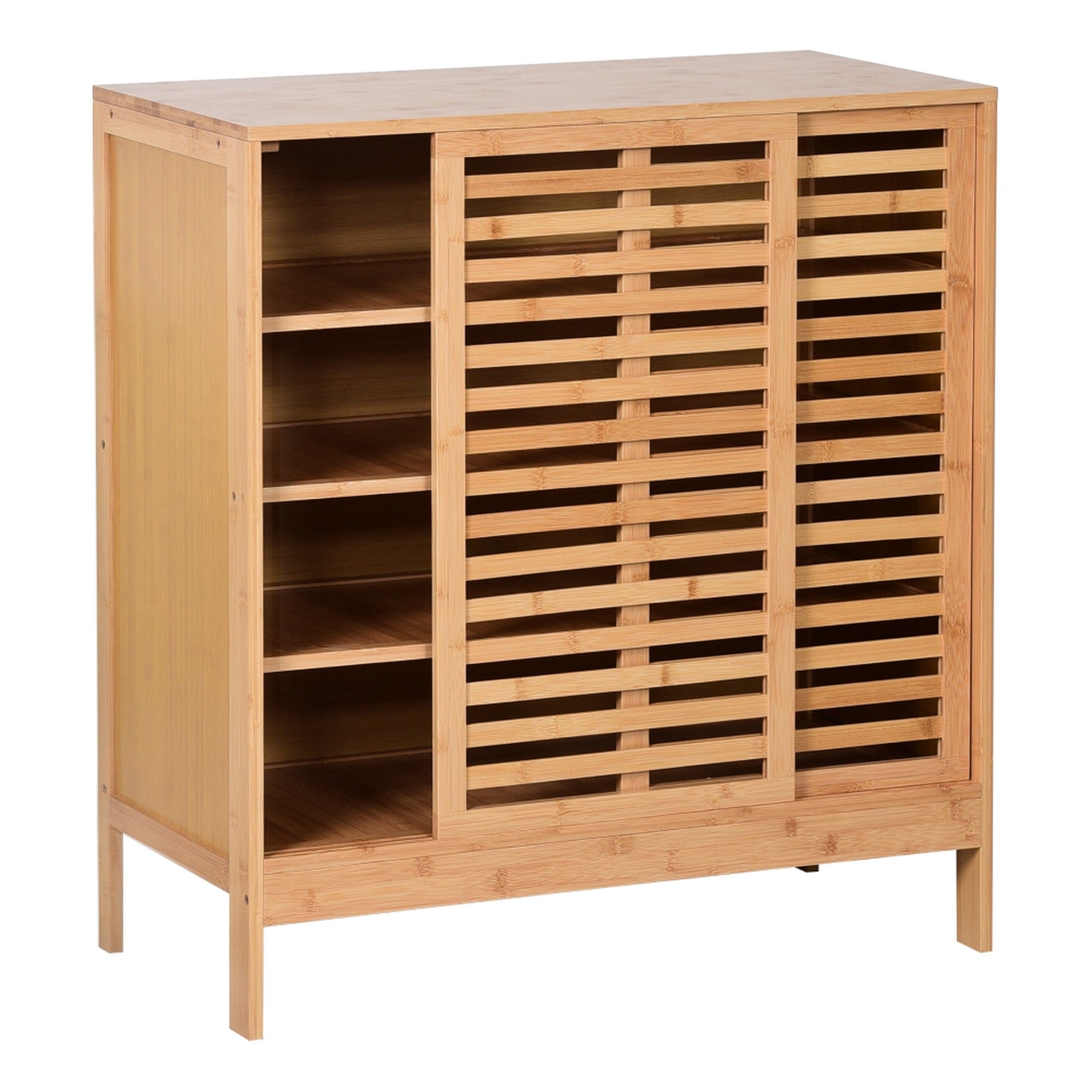 Pantofar NALDO, bambus, 80x40x88 cm