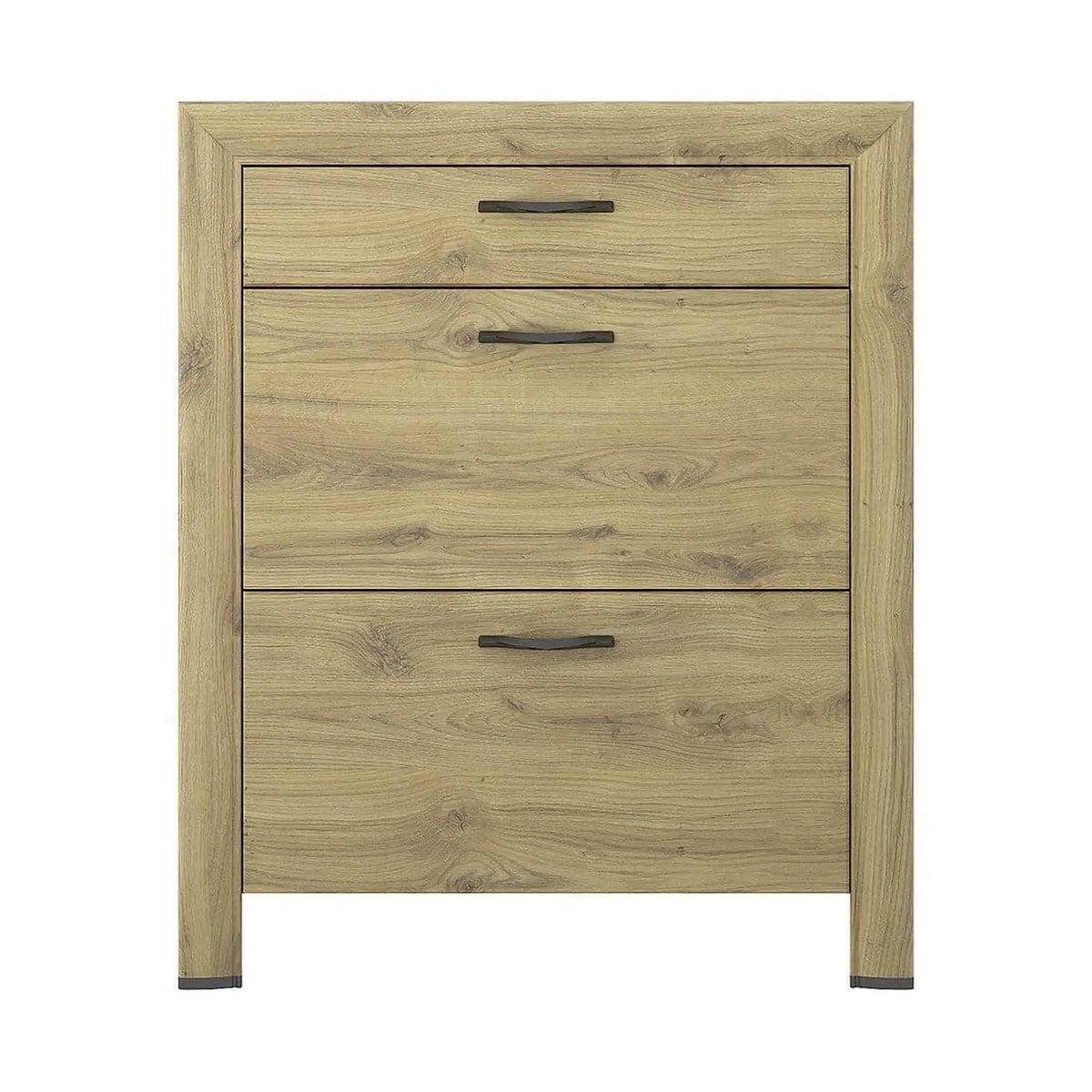 Pantofar SAPORI, stejar navarra, PAL laminat, 93x29x112 cm