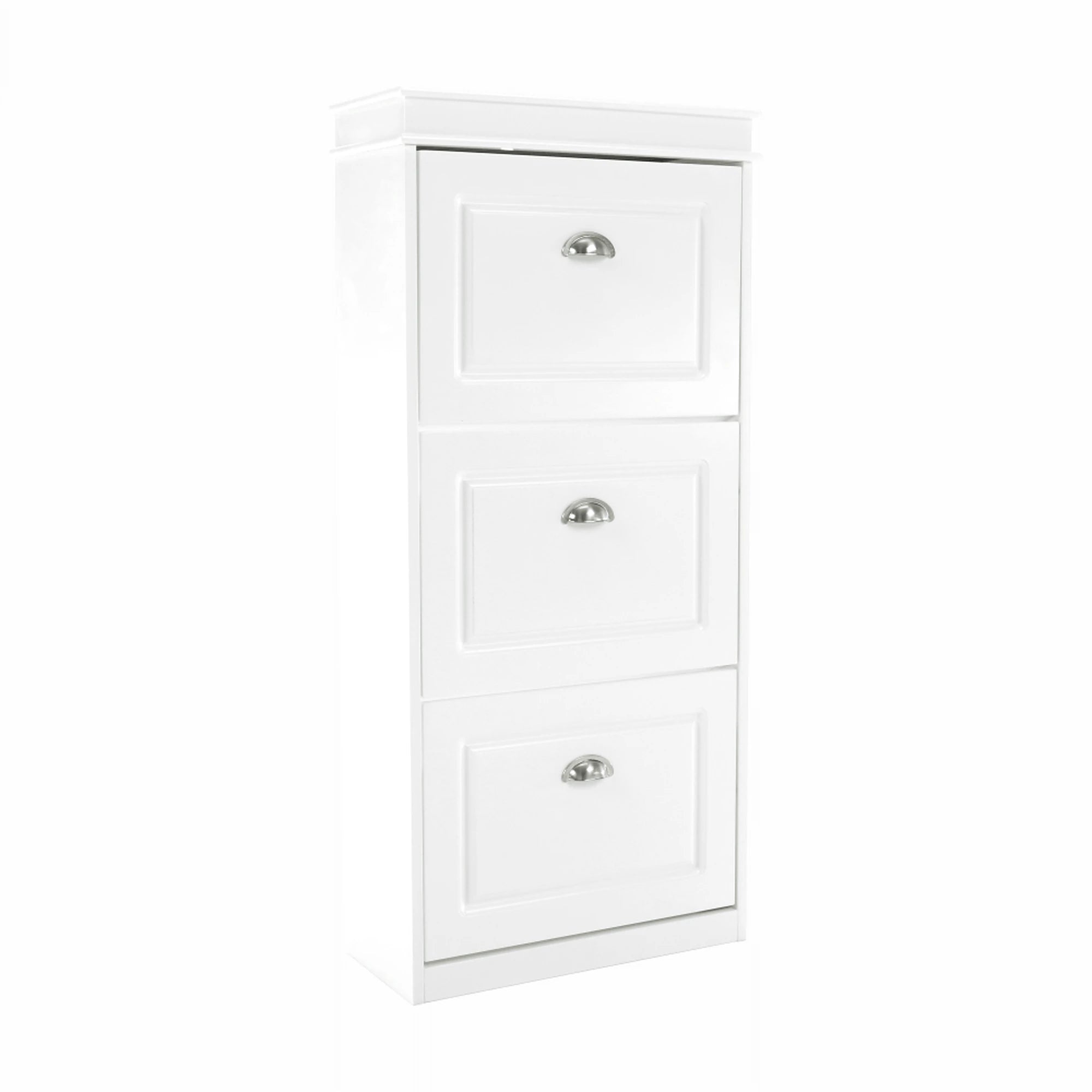 Pantofar SEBER TYP 2, alb, PAL, 54x24x117 cm
