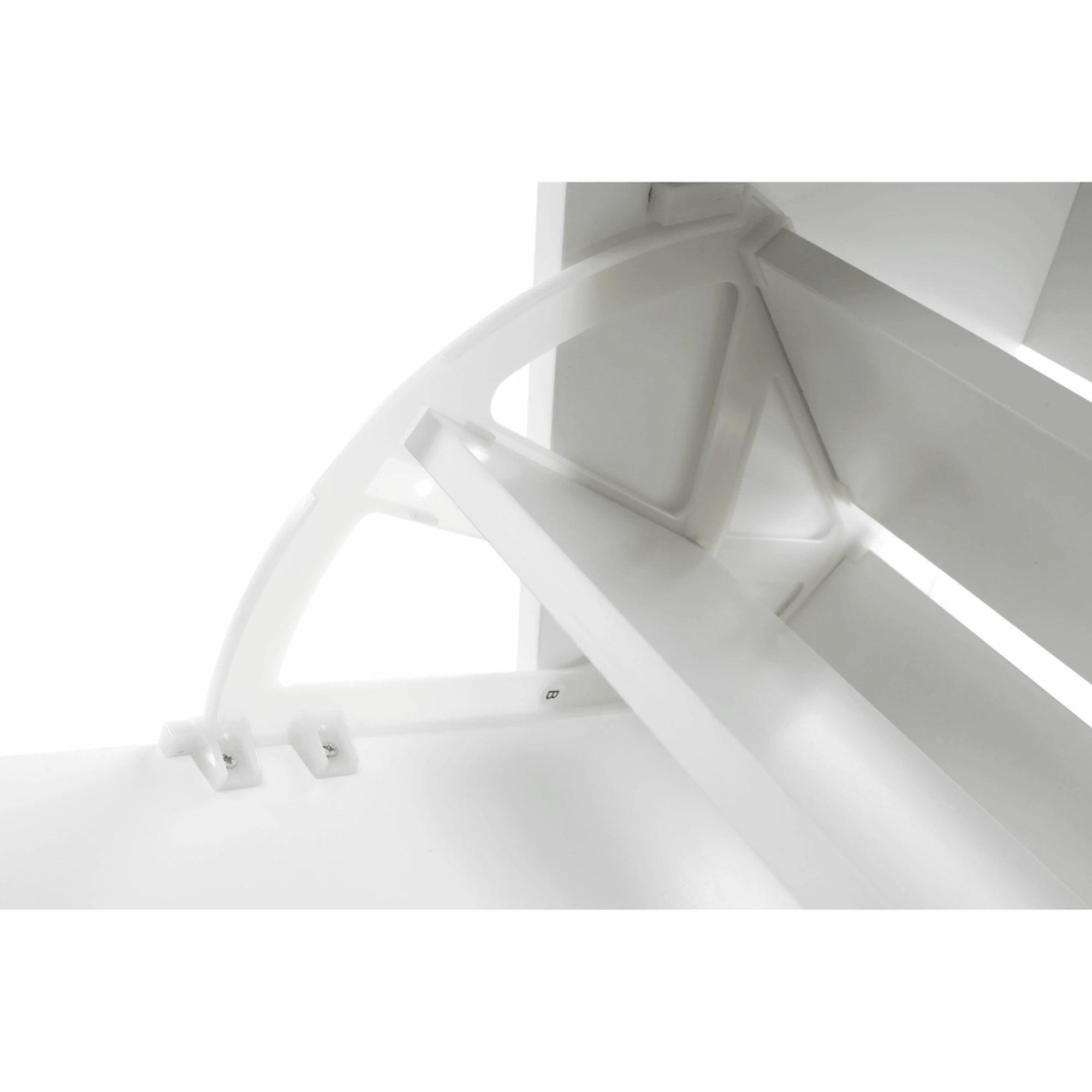 Pantofar SEBER TYP 2, alb, PAL, 54x24x117 cm