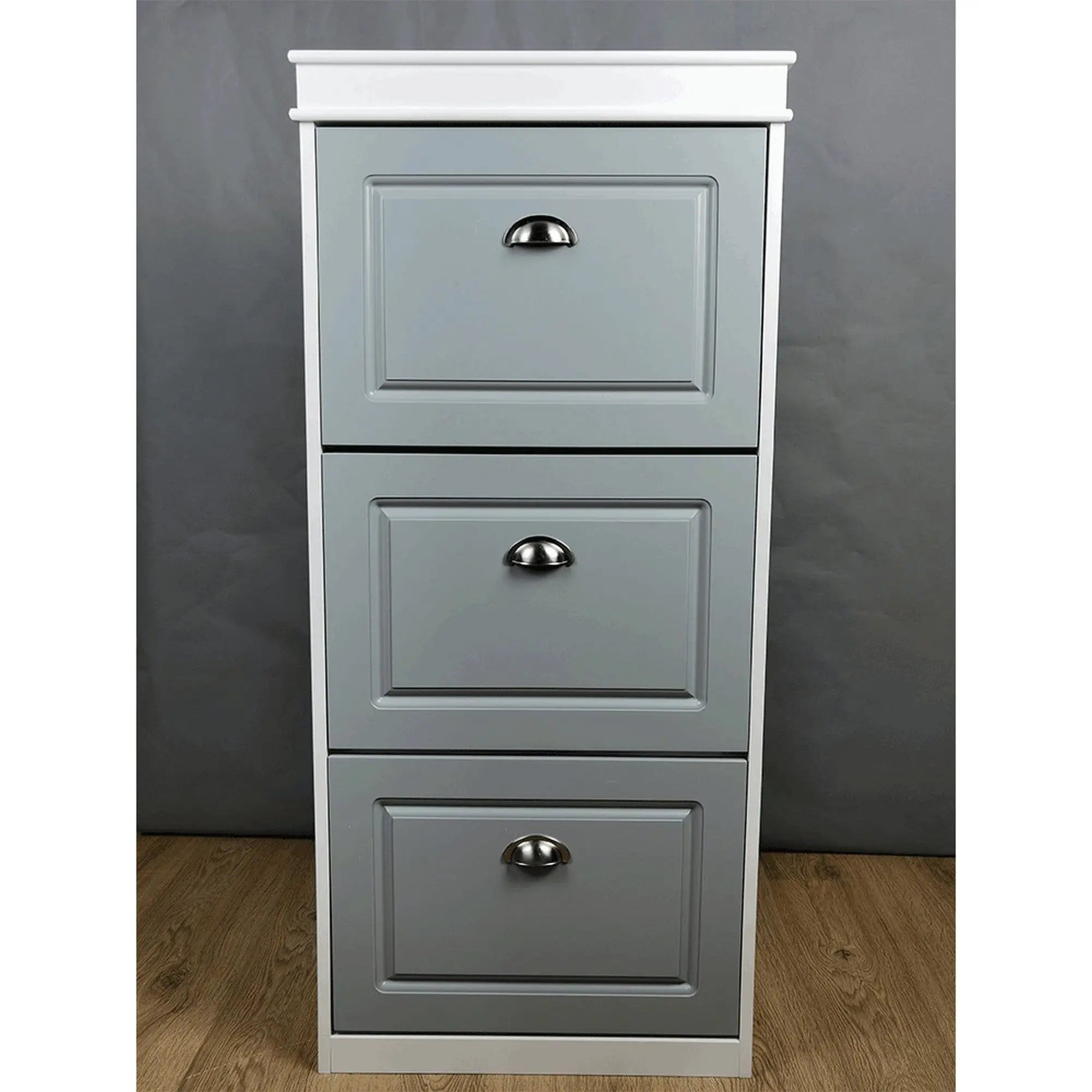 Pantofar SEBER TYP 2, gri/alb, PAL, 53.5x24x117 cm