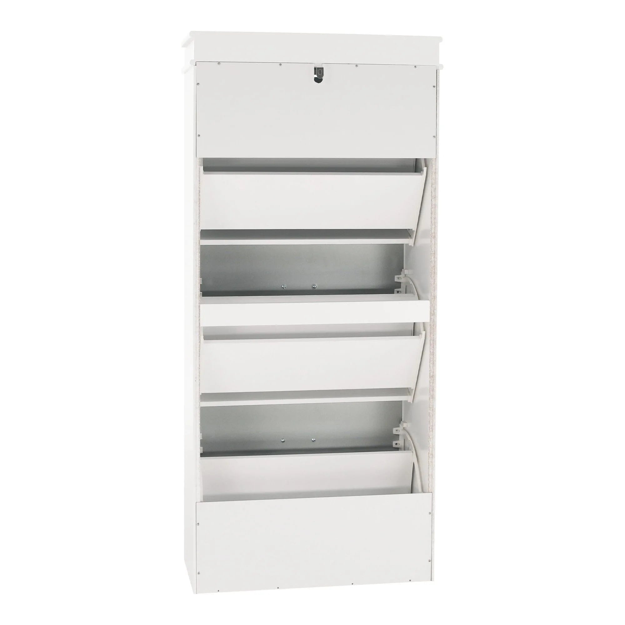 Pantofar SEBER TYP 2, gri/alb, PAL, 53.5x24x117 cm