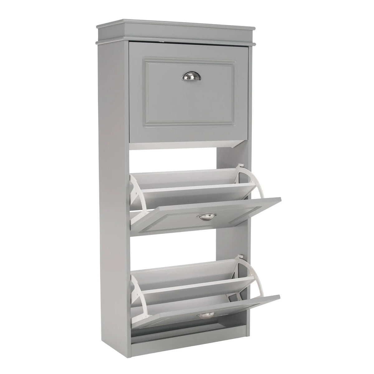 Pantofar SEBER TYP 2, gri, PAL, 54x24x117 cm