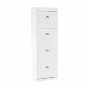 Pantofar SEBER TYP 3, alb, PAL, 54x24x152 cm