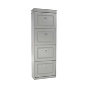 Pantofar SEBER TYP 3, gri, PAL, 54x24x152 cm