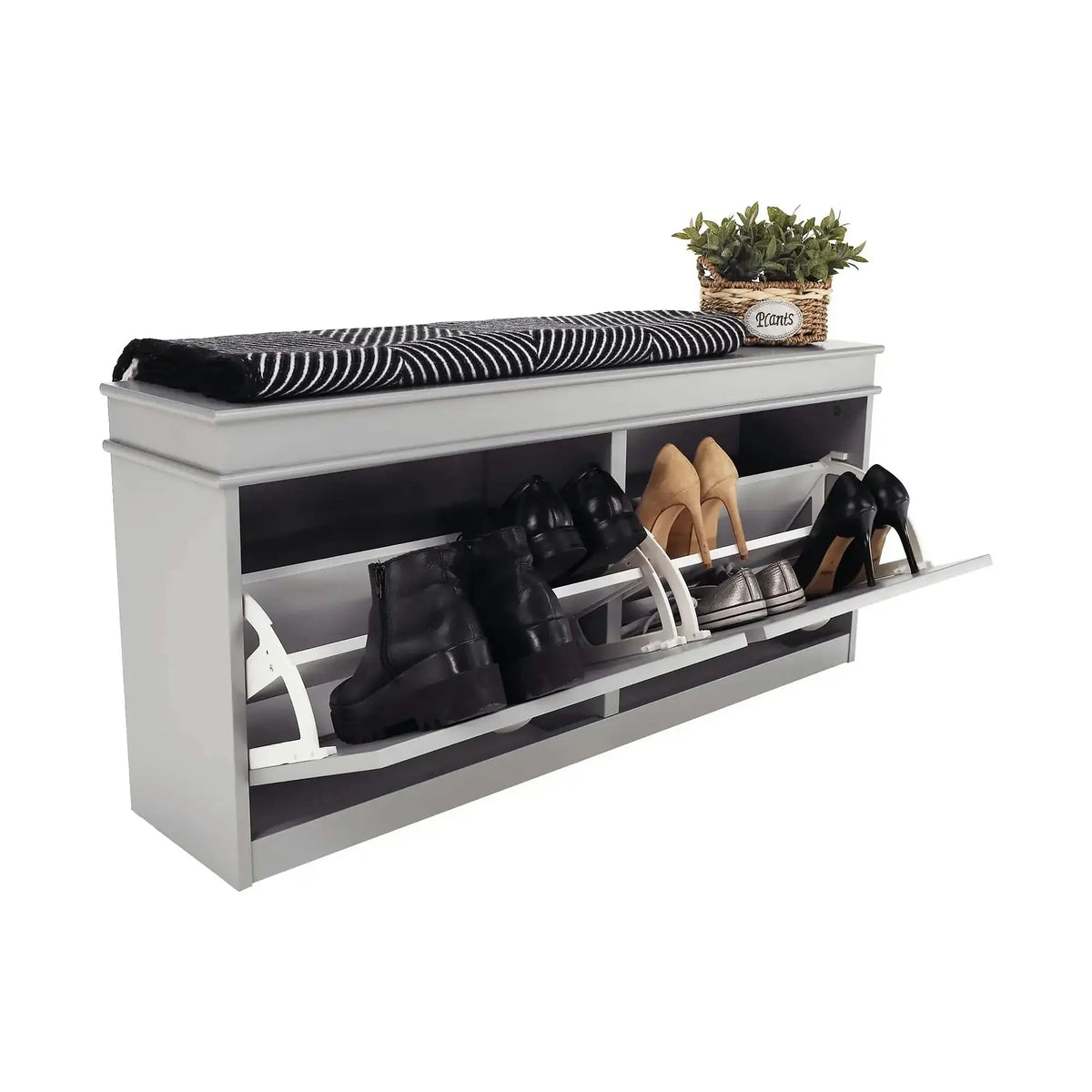 Pantofar SEBER TYP 4, gri, PAL, 104x24x48 cm