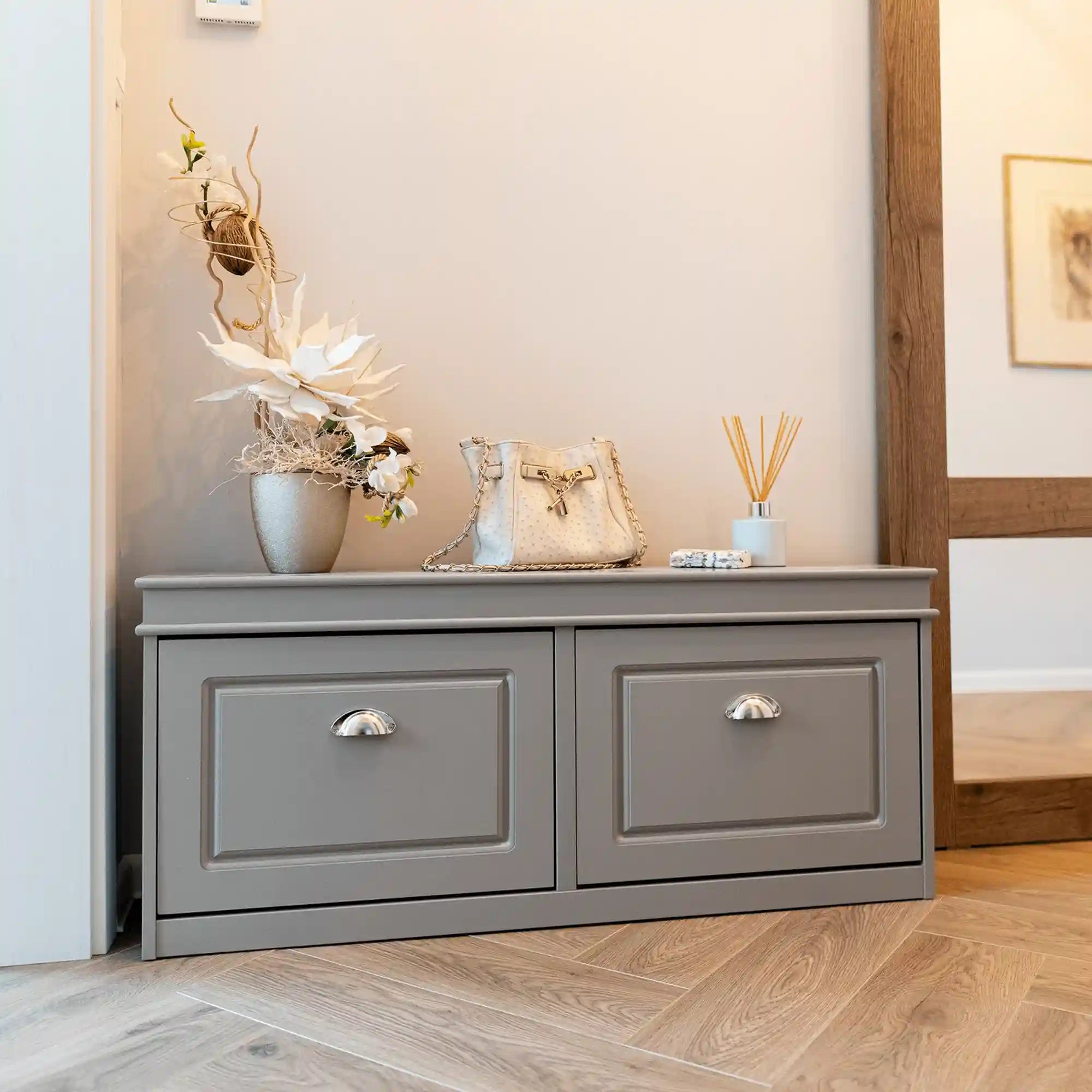 Pantofar SEBER TYP 4, gri, PAL, 104x24x48 cm