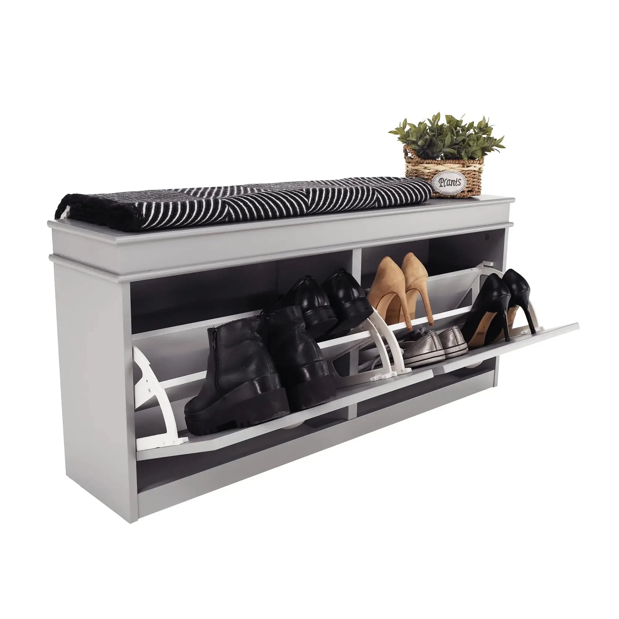 Pantofar SEBER TYP 4, gri, PAL, 104x24x48 cm