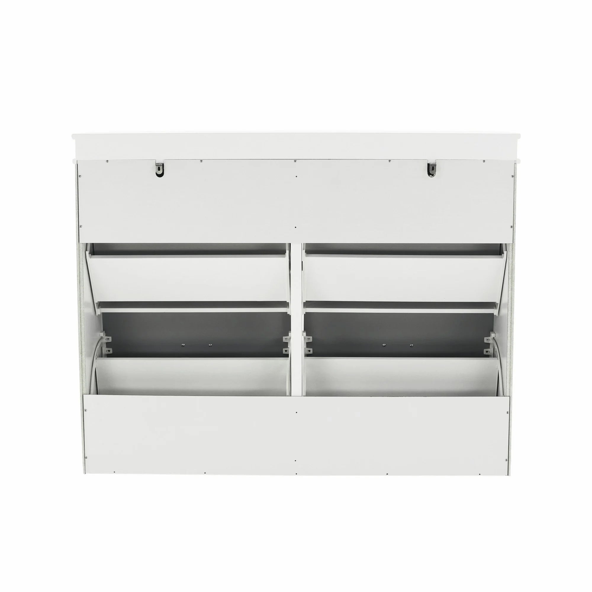 Pantofar SEBER TYP 5, alb/gri, PAL, 104x24x82 cm