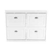 Pantofar SEBER TYP 5, alb, PAL, 105x24x82.5 cm