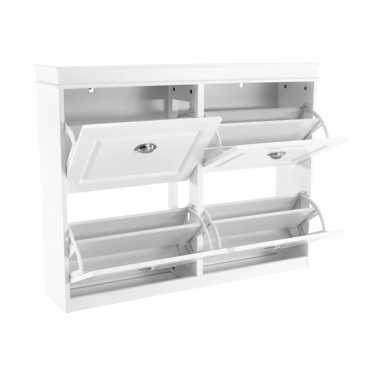 Pantofar SEBER TYP 5, alb, PAL, 105x24x82.5 cm