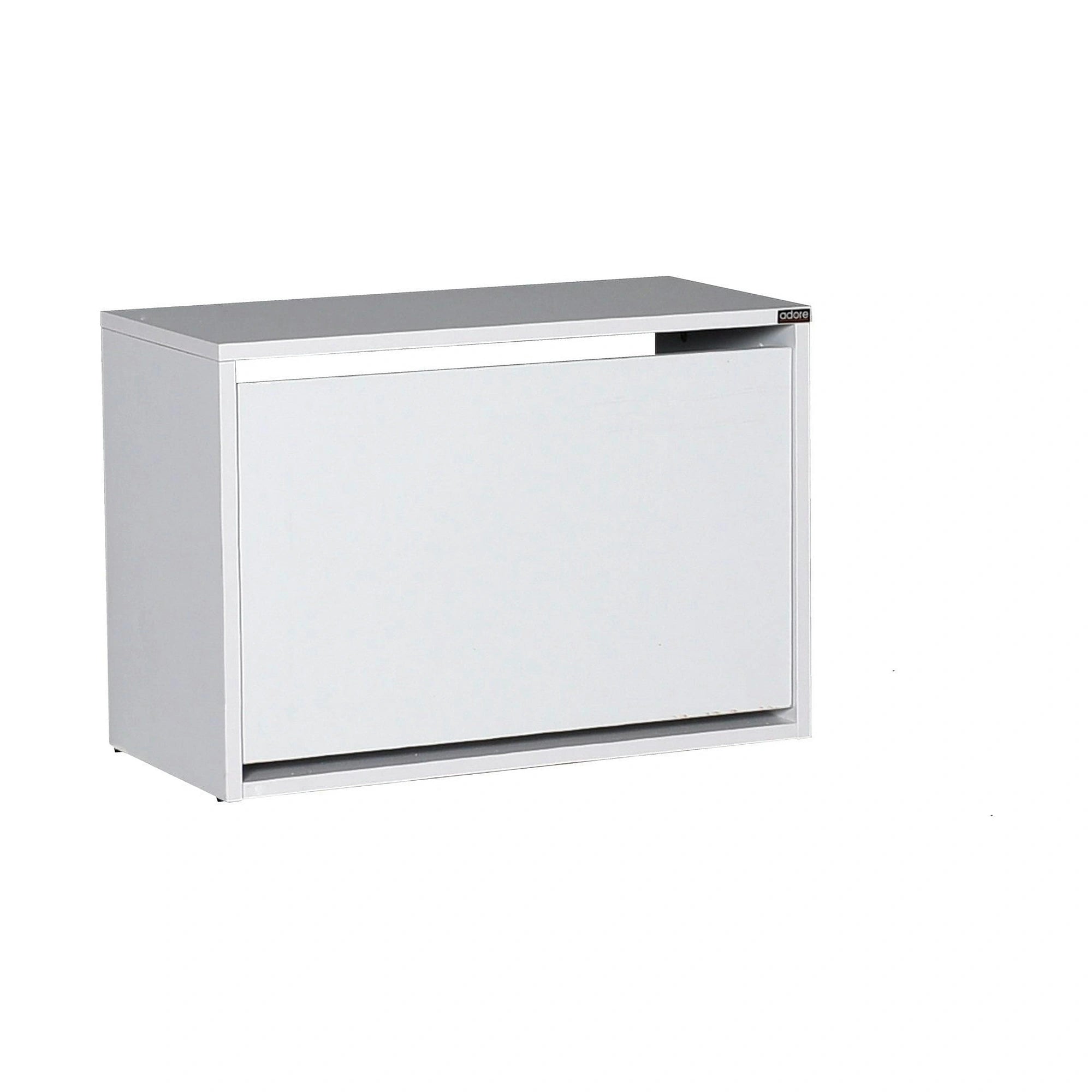 Pantofar SHC-110-BB-1, alb, PAL melaminat, 60x30x42 cm