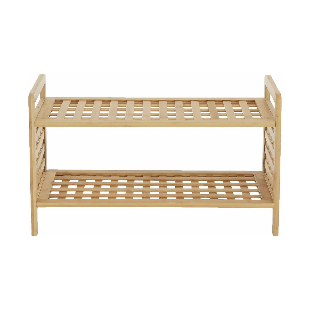 Pantofar SOVETO TYP 1, bambus natural, lemn bambus lacuit, 60x28x35 cm