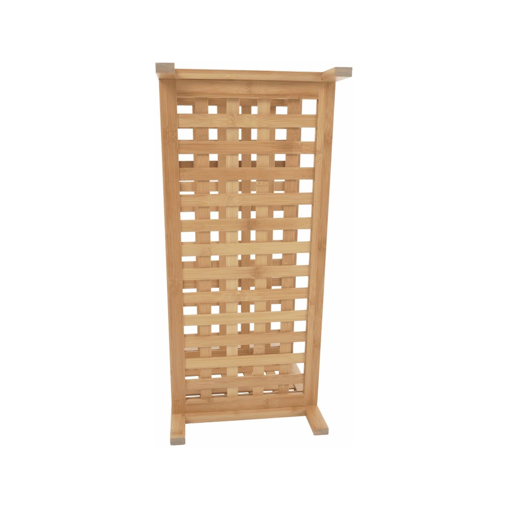 Pantofar SOVETO TYP 1, bambus natural, lemn bambus lacuit, 60x28x35 cm