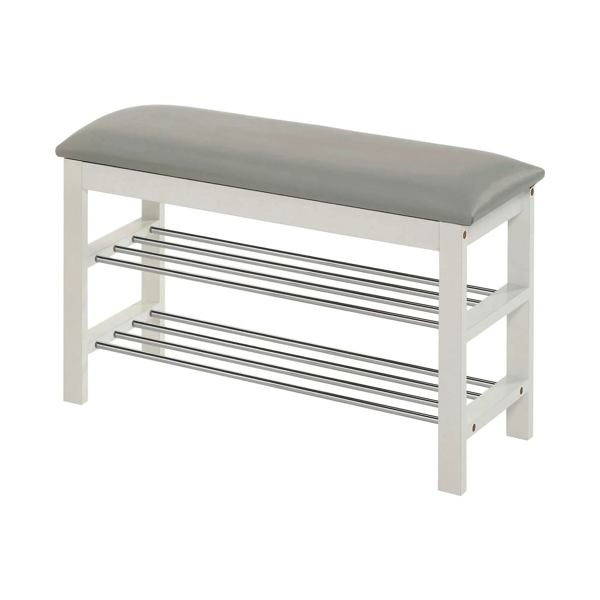 Pantofar ST11, gri/alb, 81x31x48 cm