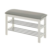 Pantofar ST11, gri/alb, 81x31x48 cm