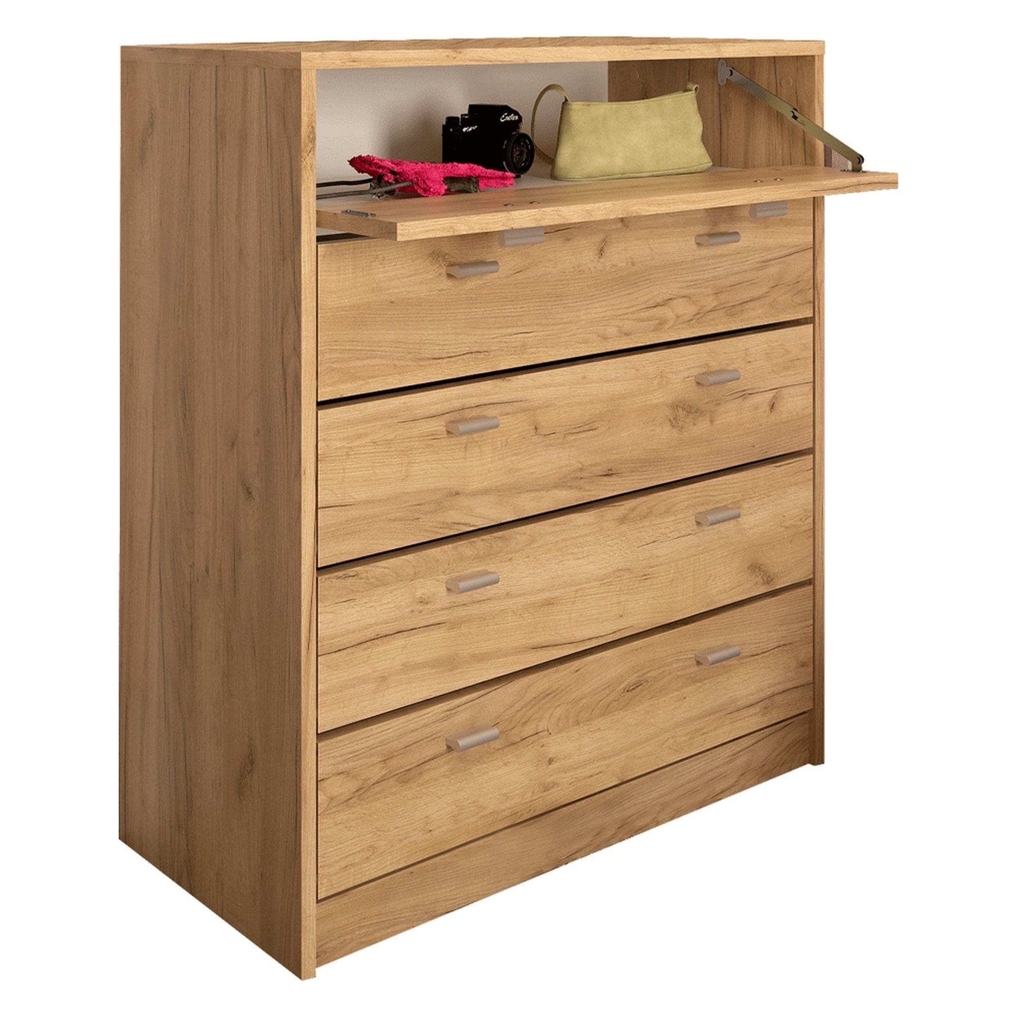 Pantofar VIVAT NEW TYP 4, stejar artisan, PAL melaminat, 74x35x85 cm