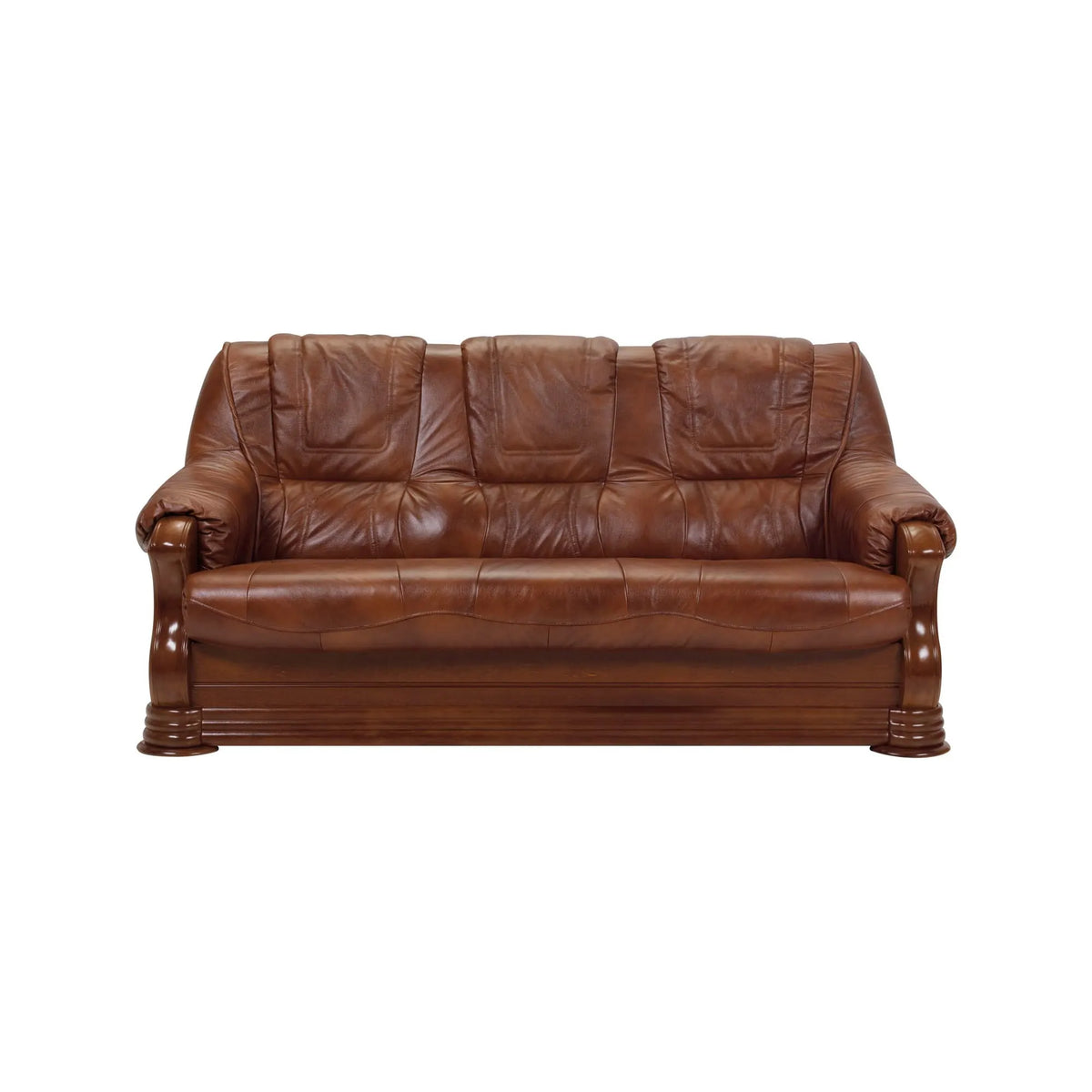 Set canapea cu fotolii PARMA 311 pachet special din piele naturala