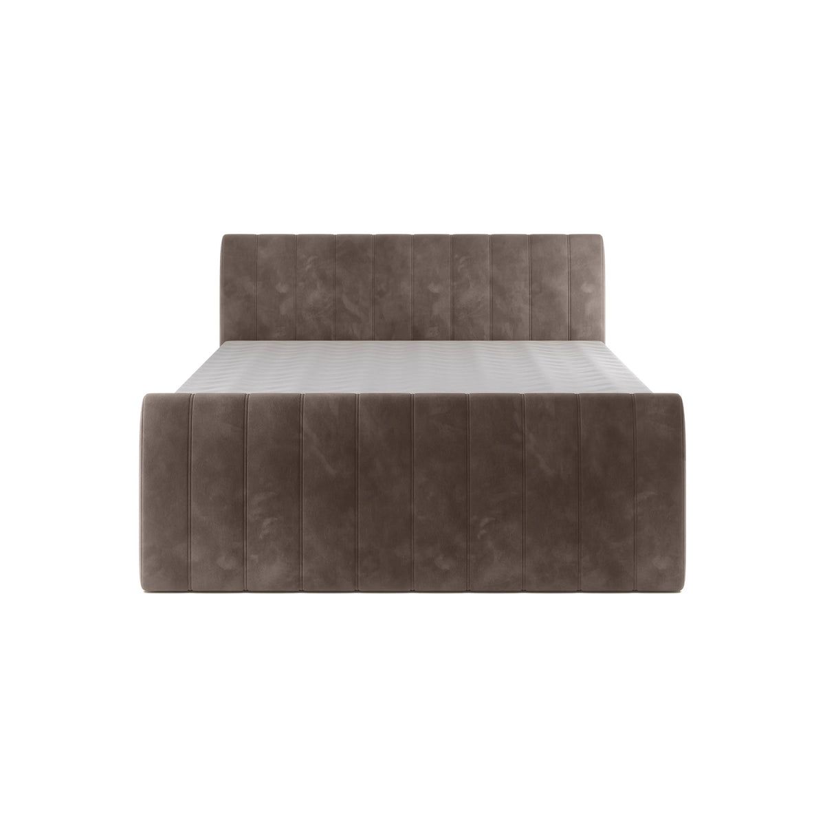 Pat boxspring CARINA 160x200, personalizabil materiale gama Oferta Avantaj, cu spatiu depozitare, saltele si topper
