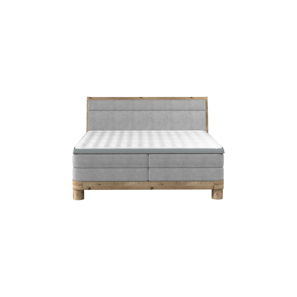 Pat boxspring DONNA 180x200, personalizabil materiale gama Oferta Avantaj, cu saltea si topper