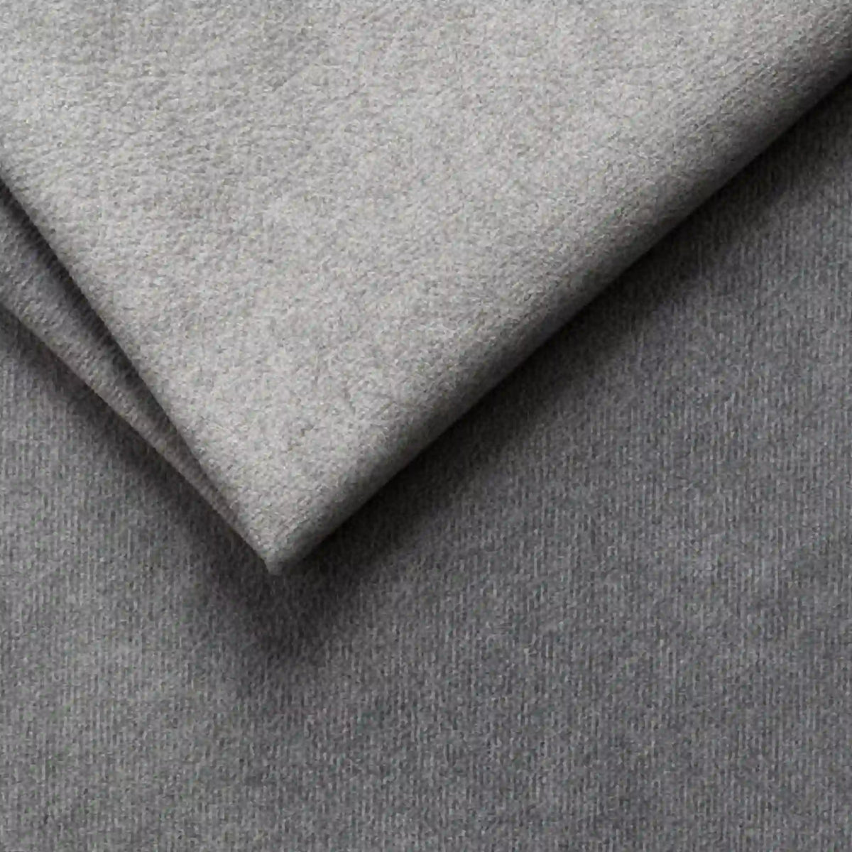 Pat boxspring MADISON 180x200, stofa catifelata gri - Salvador 14, Gama Premium, cu saltele si topper