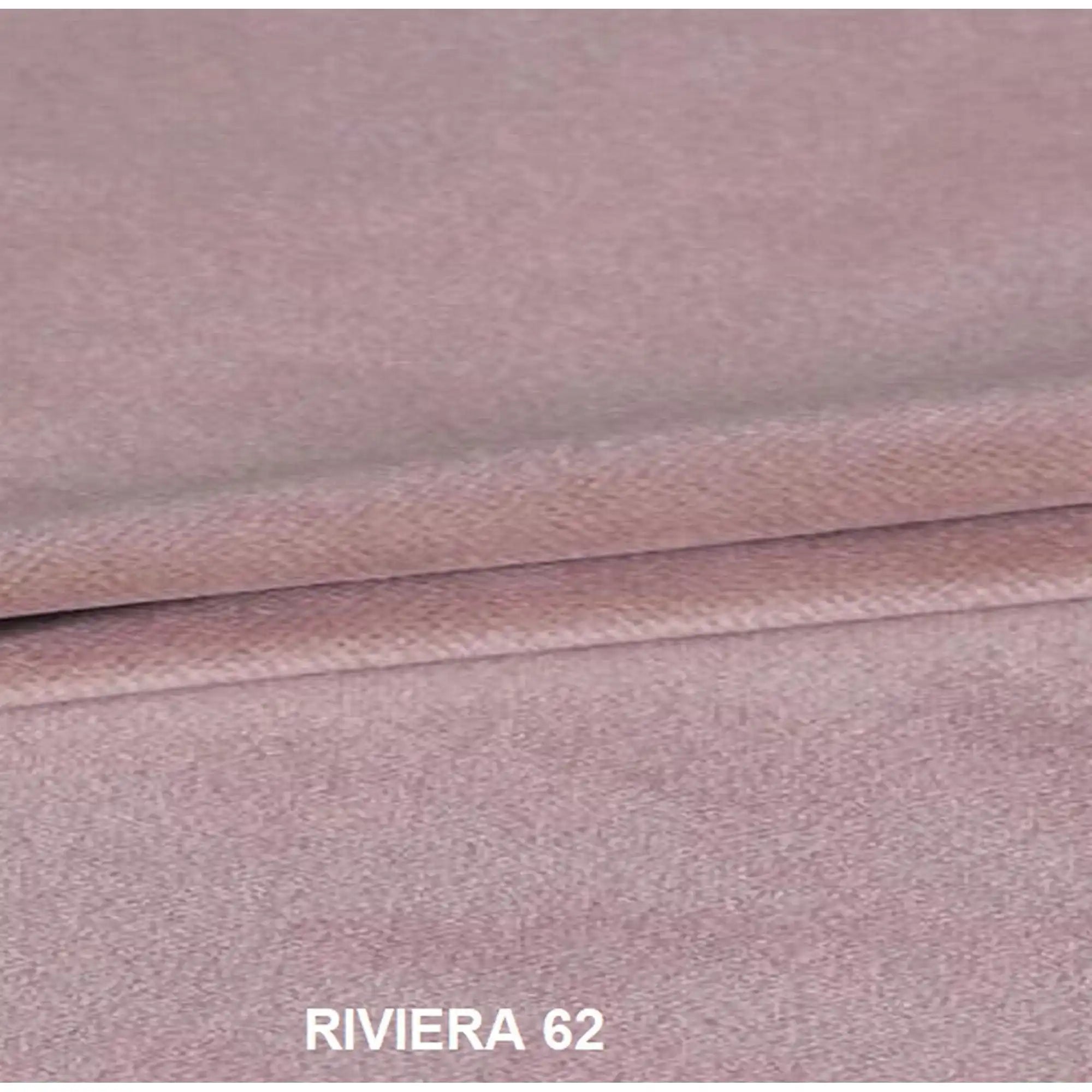 Pat boxspring MINOLA 160x200, stofa catifelata roz - Riviera 62, Gama Premium, cu saltele, topper si 2 lazi pentru depozitare
