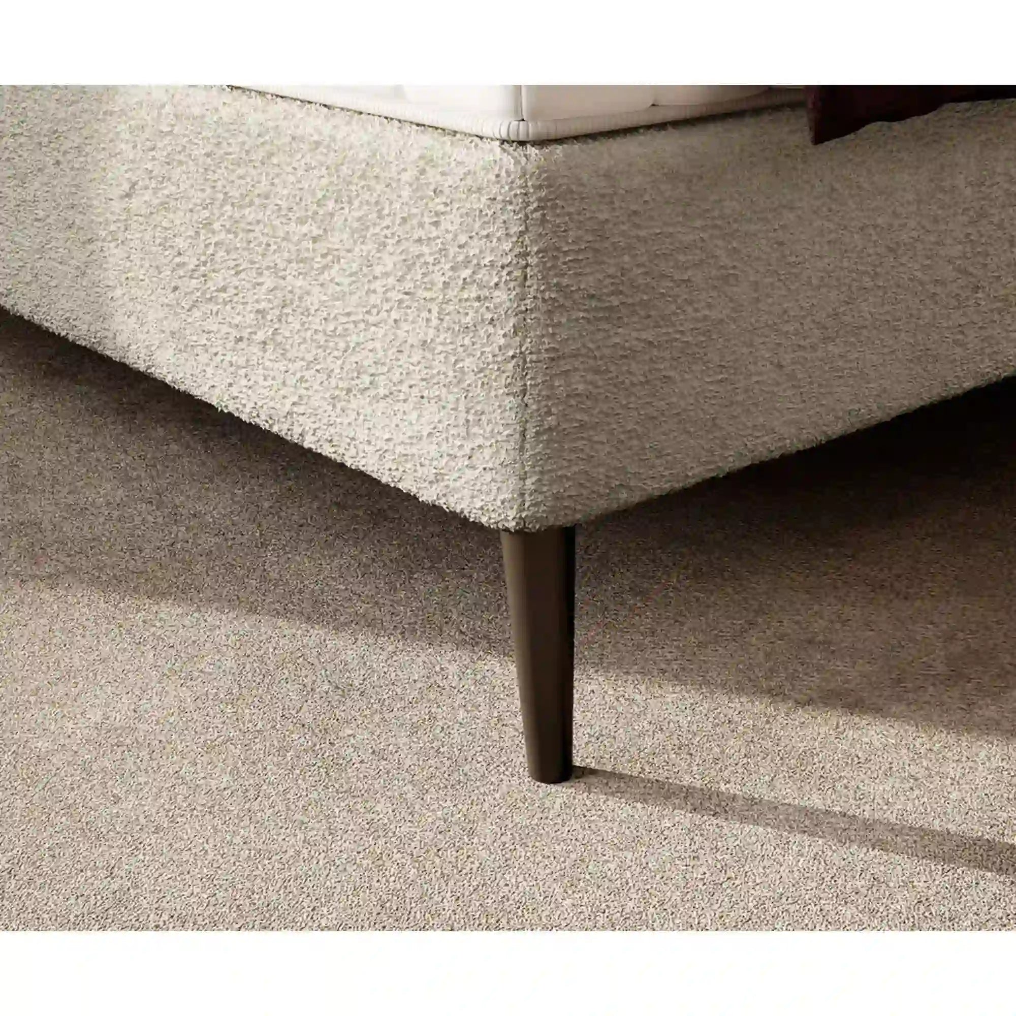 Pat INFERNO 160x200, personalizabil materiale Gama Premium, cu suport pentru saltea