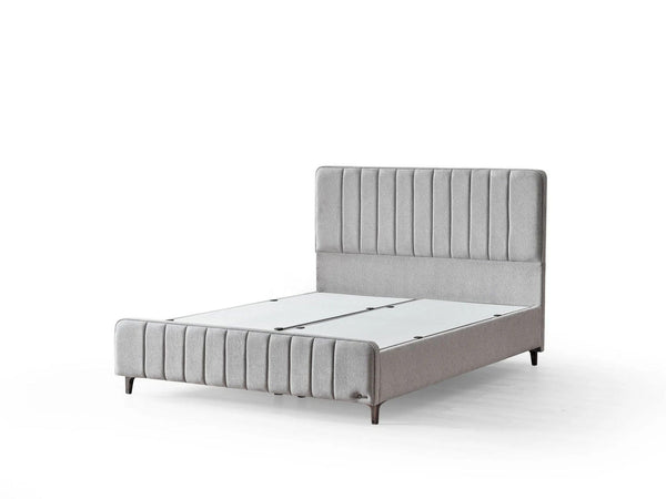 Pat LINEN ORGANIC 120x200, personalizabil gama Oferta Avantaj, cu somiera si spatiu depozitare