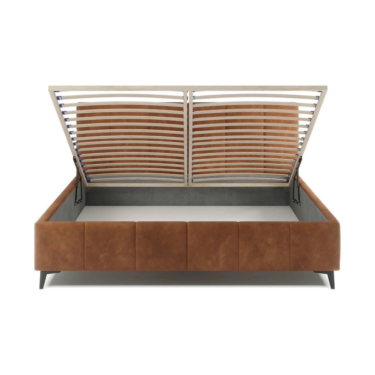 Pat NAOMI SR 140x200, personalizabil, somiera metalica si sistem de reglare