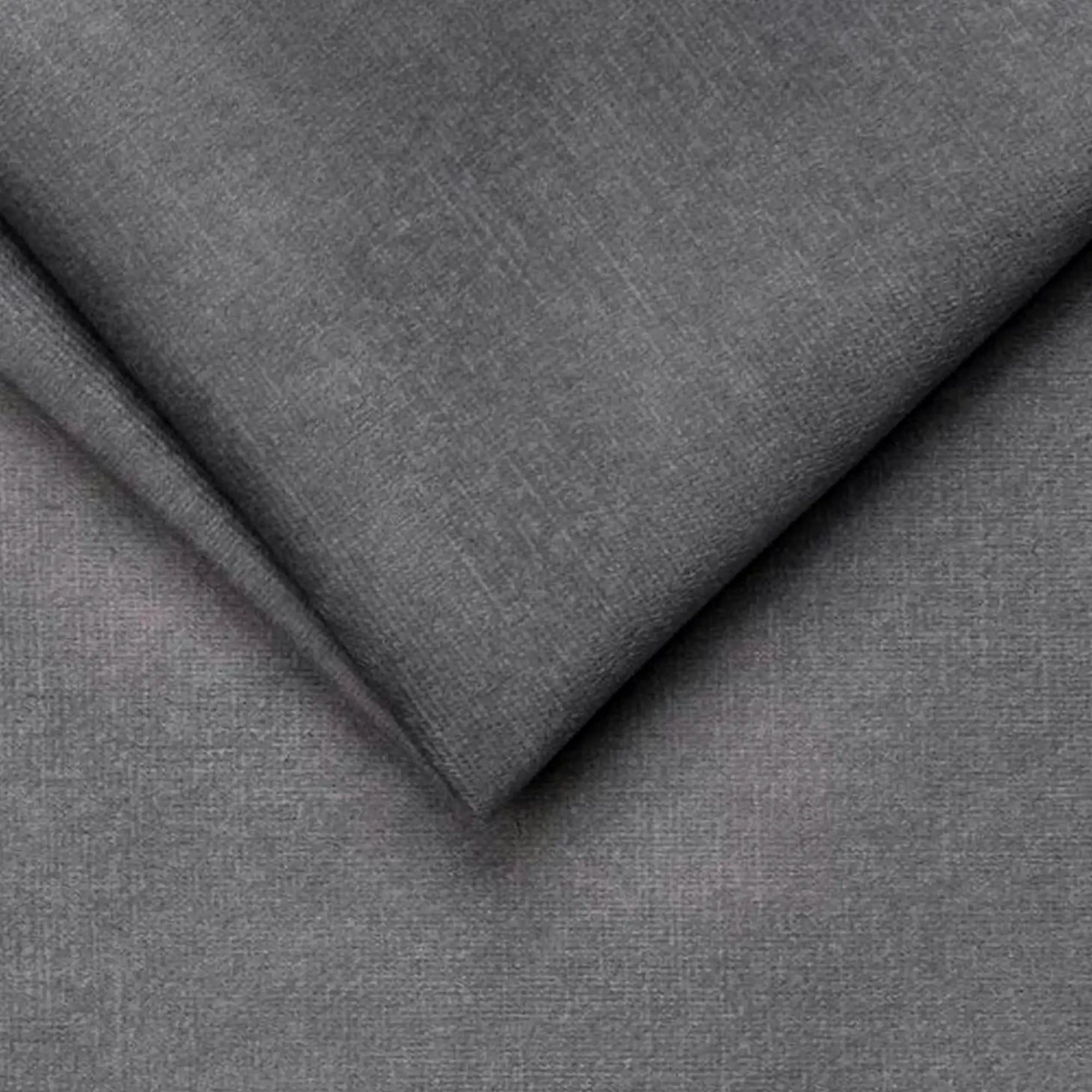 Pat NAOMI SR 180x200, stofa catifelata gri - Palladium 16, somiera metalica si sistem de reglare