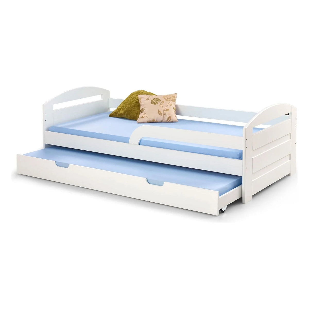 Pat Natalie 2 90x200, alb, PAL, cu somiera