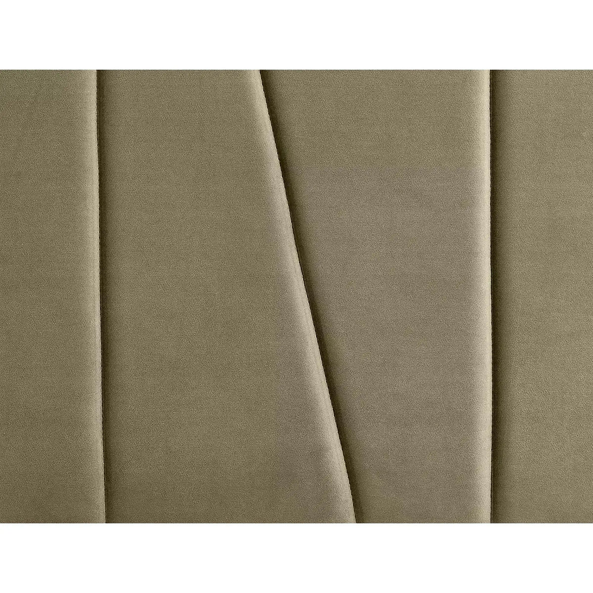 Pat SAVANA 120x200, stofa catifelata bej - Bluvel 28, suport saltea