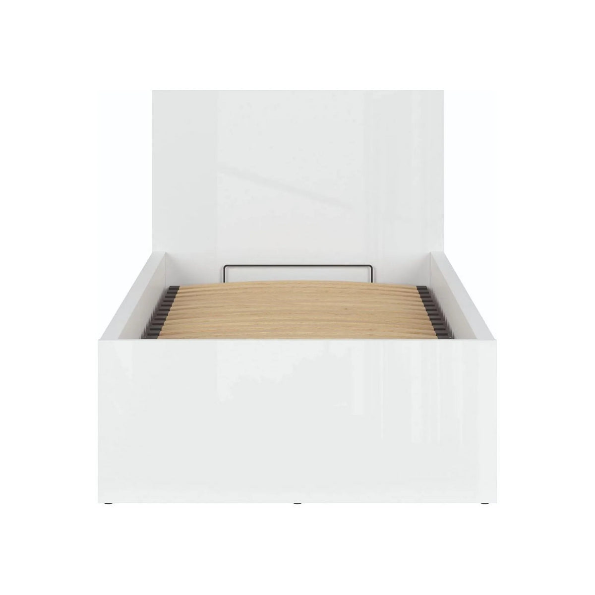 Pat TETRIX 90x200, alb, PAL, cu somiera