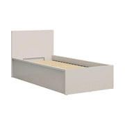 Pat TETRIX 90x200, casmir, PAL, cu somiera si spatiu depozitare