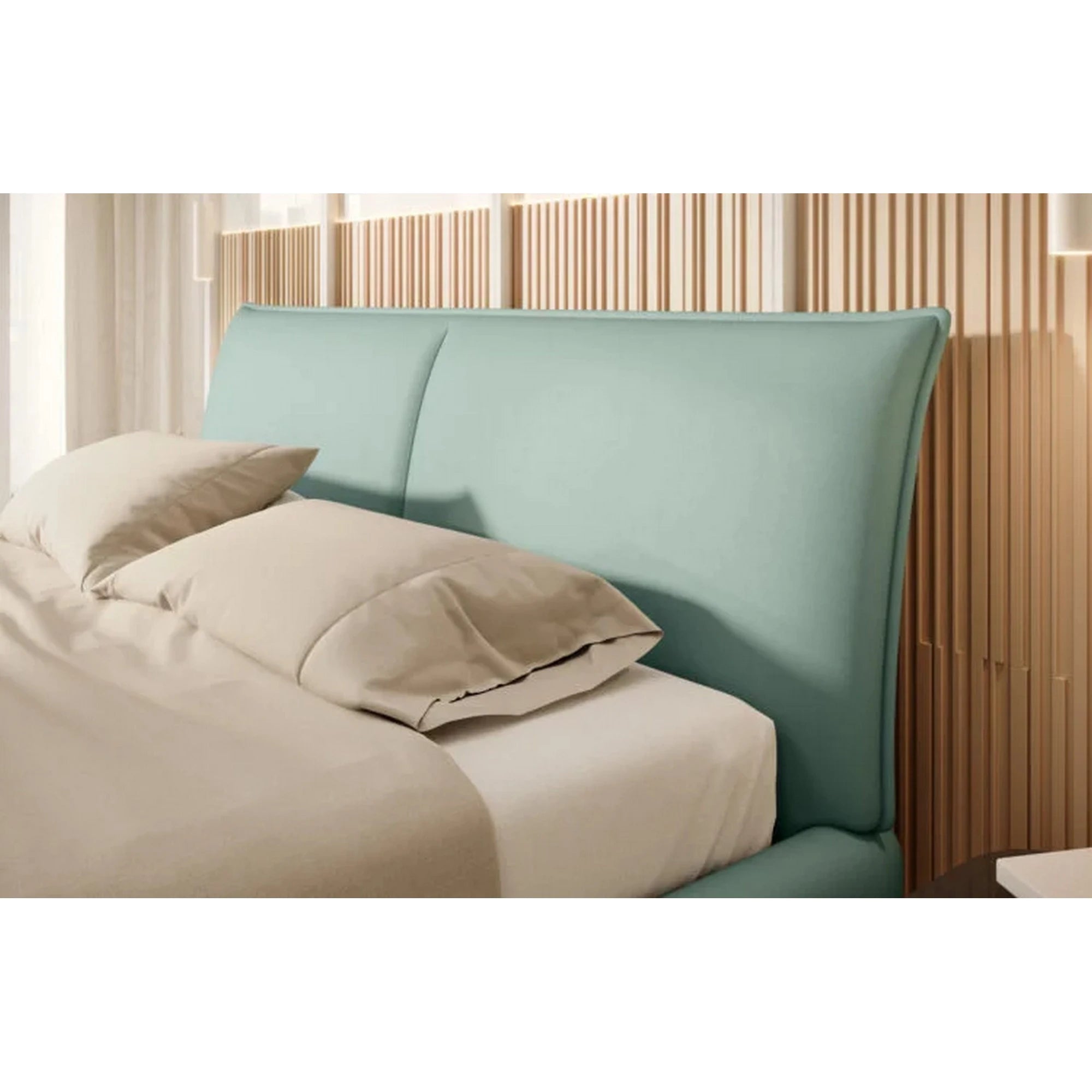 Pat ZOYA 160x200, personalizabil materiale Gama Premium, cu spatiu depozitare, somiera si pistoane