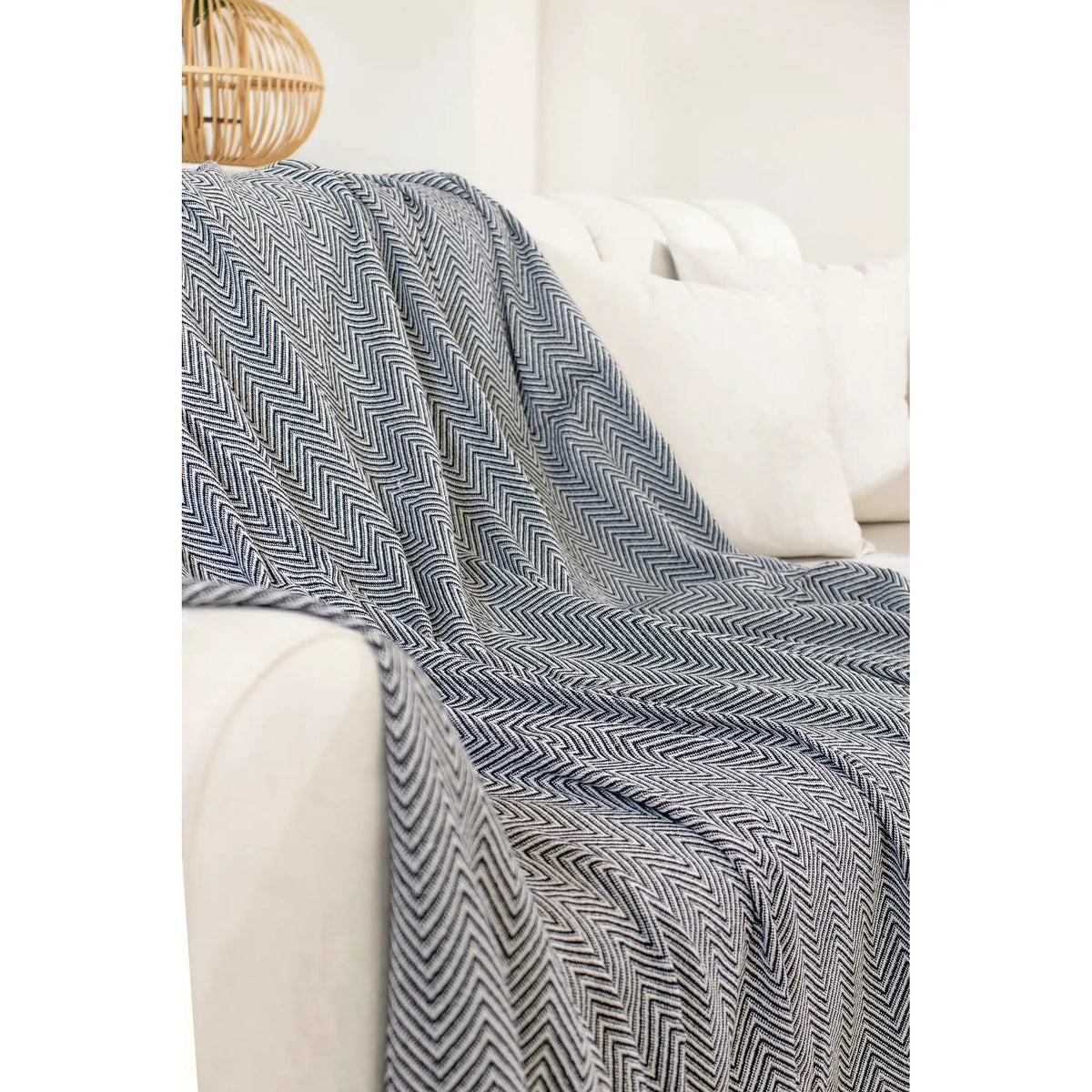 Patura 670TBH1702, negru, bumbac/poliester, 170x200 cm