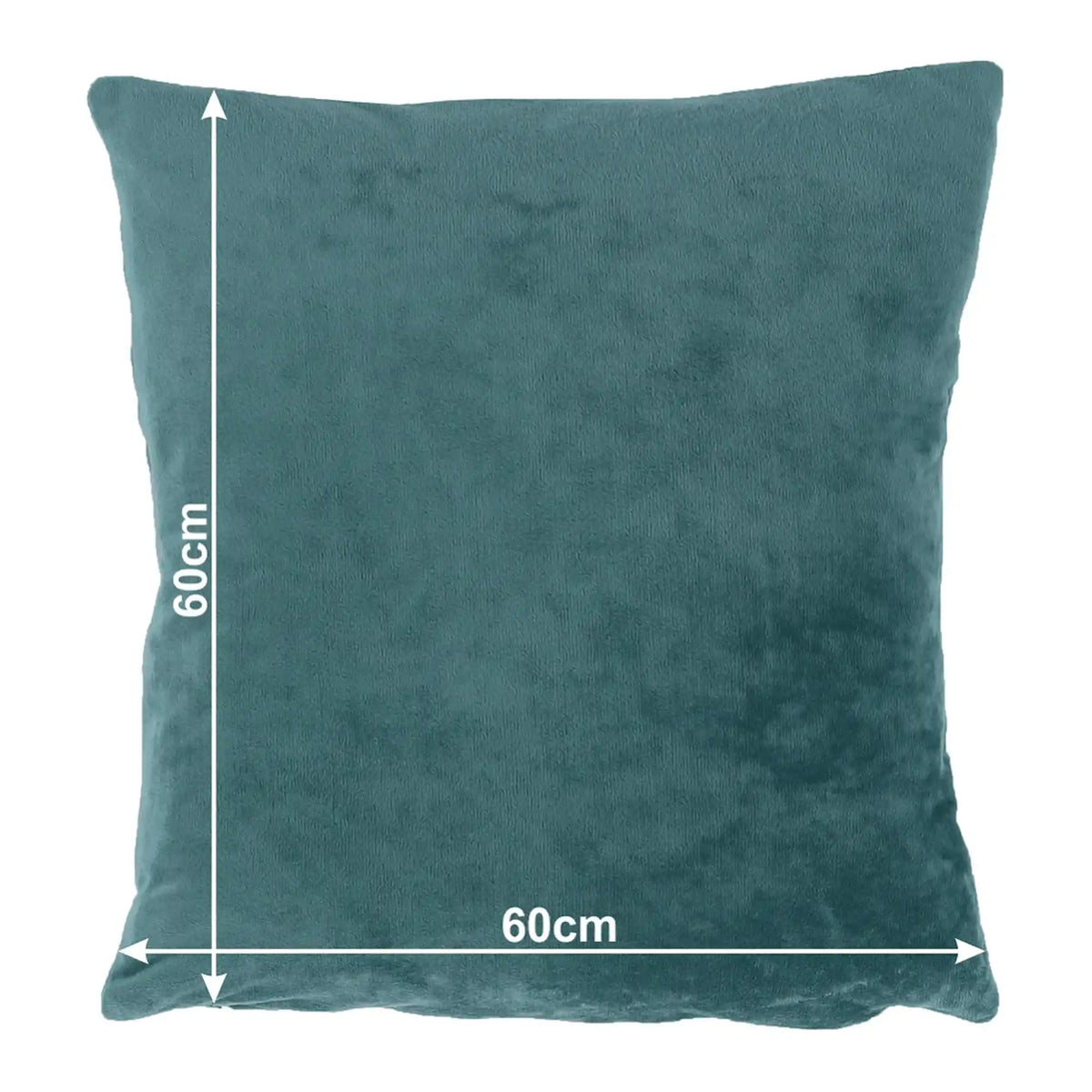 Perna OLAJA TIPUL 5, turcoaz, tesatura catifelata, cu husa detasabila, 60x60 cm