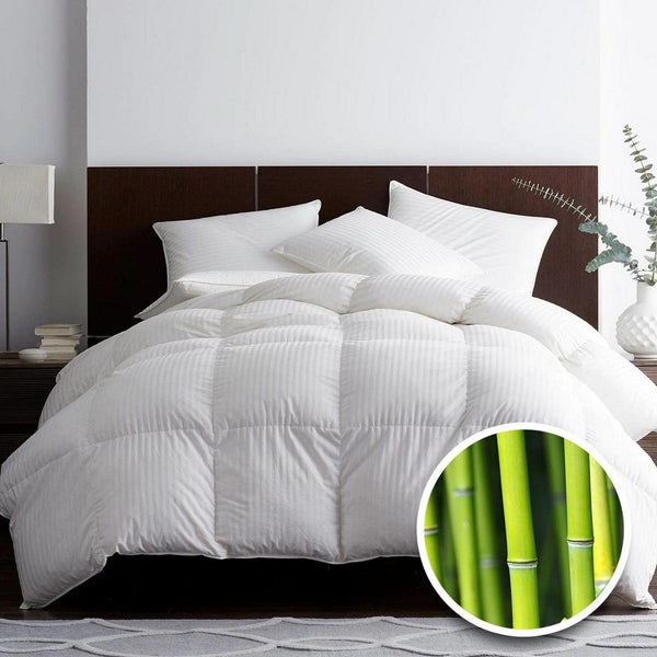 Pilota pat dublu matlasata, alb, bumbac, 160x210 cm