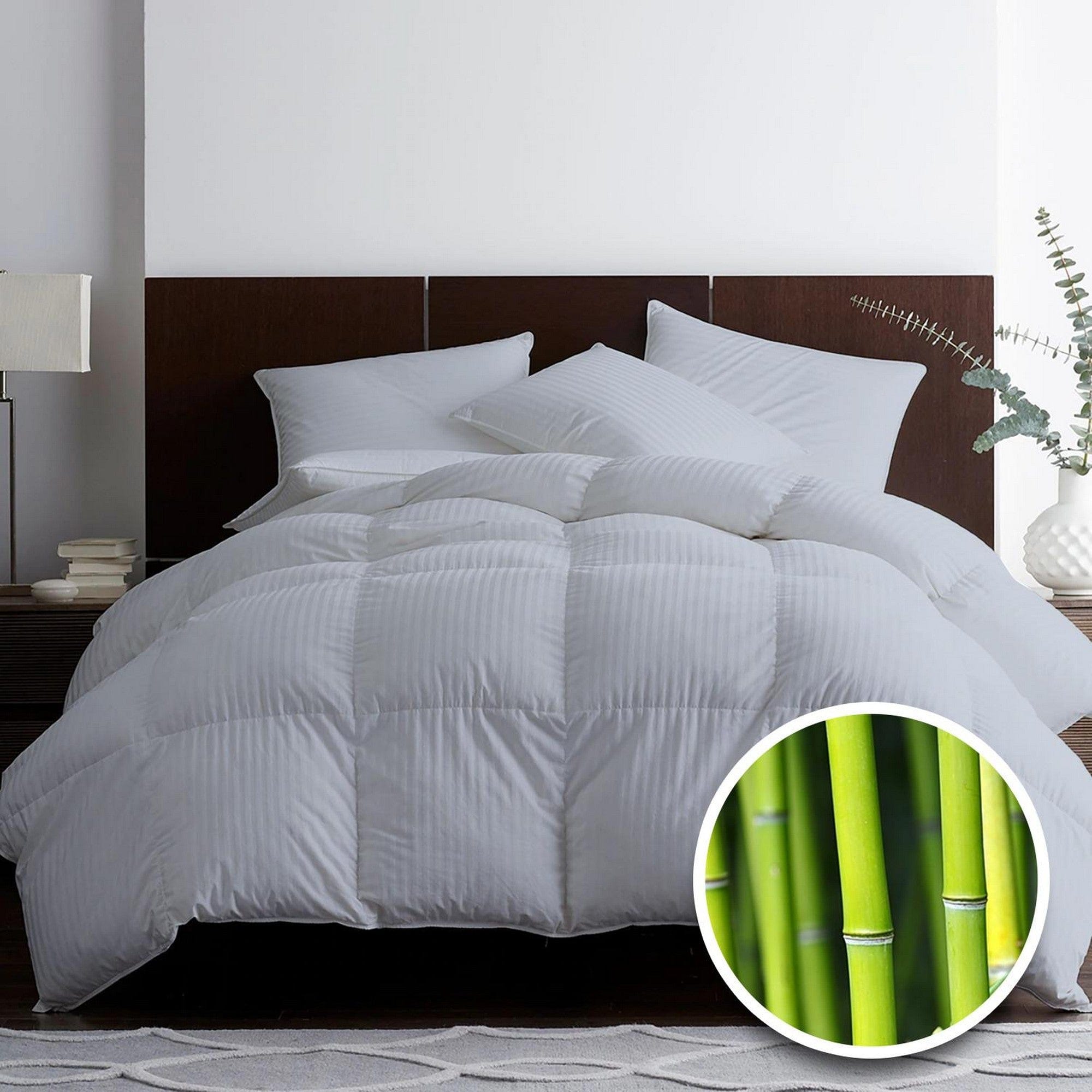 Pilota pat dublu matlasata, gri, bumbac, 140x220 cm