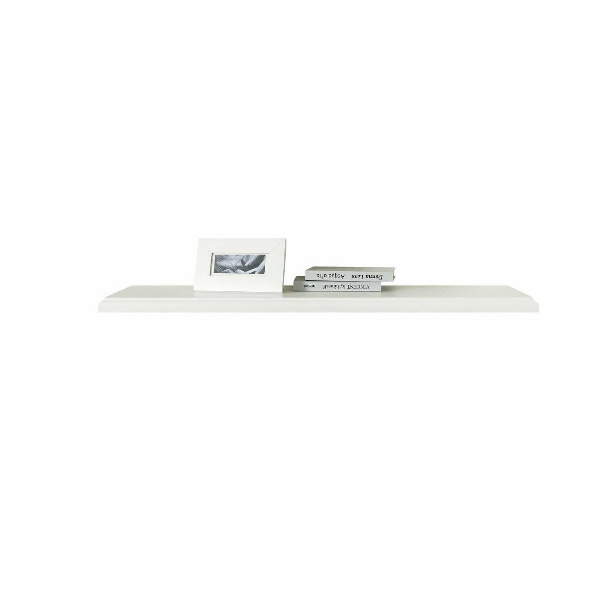 Polita IDENTO, alb, 95x25x4 cm