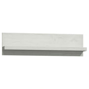 Polita INFINITY I-11, frasin alb, PAL melaminat, 120x18x32 cm
